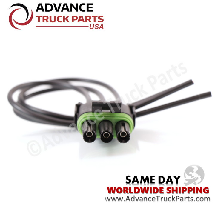 ATP W094128 Pigtail Harness Connector 3 Pin Female