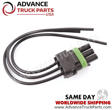 ATP W094128 Pigtail Harness Connector 3 Pin Female