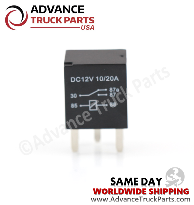 ATP 5 Terminal Micro A/C Relay 20 Amp SPDT W Resistor