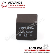Load image into Gallery viewer, ATP 50 Amp 5 Terminal A/C Relay Freightliner SPDT