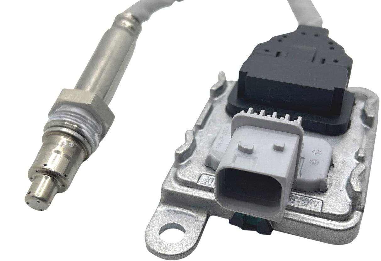 Advance Truck Parts USA branded studio close-up highlighting the sensor probe tip and electronic control module connector