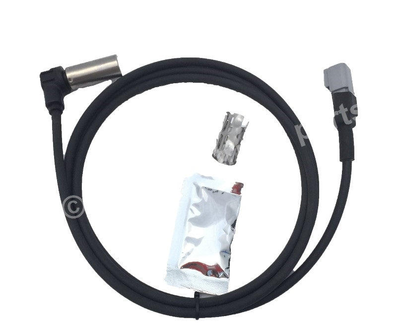Advance Truck Parts USA 78-inch right angle ABS sensor kit displaying the coiled wiring harness and component layout