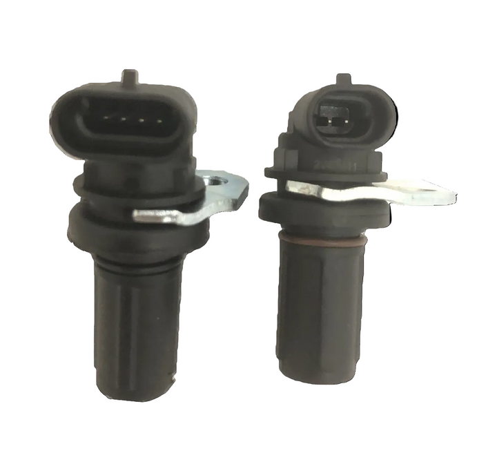 Advance Truck Parts USA K4148 K4151 Eaton Fuller speed sensor kit featuring both 4-pin and 2-pin polymer sensor assemblies with retaining clips