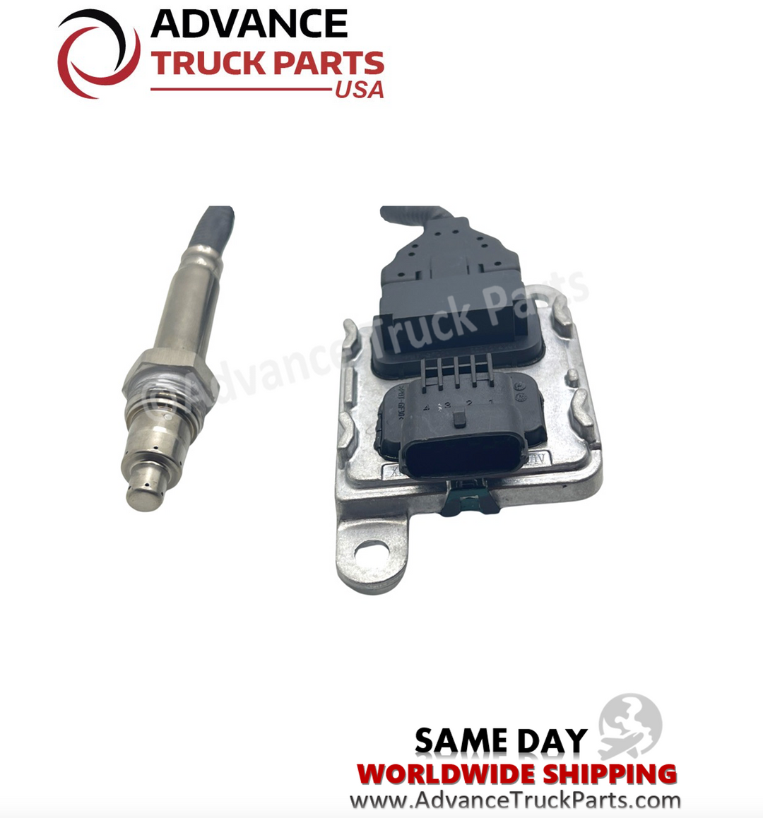 Advance Truck Parts USA branded studio close-up view displaying the probe and electronic control unit of the sensor