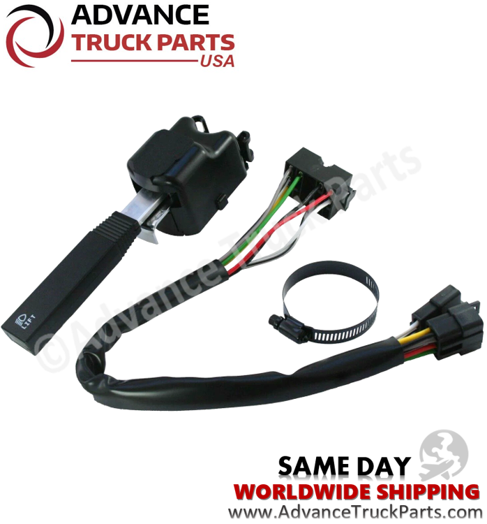 Advance Truck Parts USA branded studio overview of the turn signal switch kit assembly