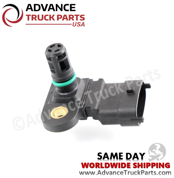 Advance Truck Parts USA branded studio overview of the Volvo boost pressure sensor assembly
