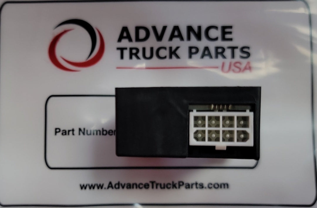 Advance Truck Parts USA 1006-11 Freightliner wiper switch 8-pin connector view in packaging bag
