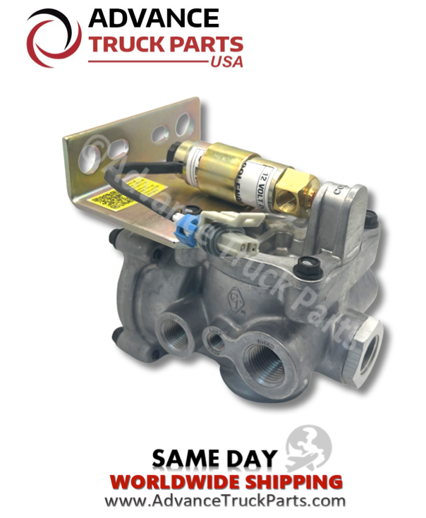 Advance Truck Parts USA branded studio perspective of the 19516-311 lift axle valve assembly