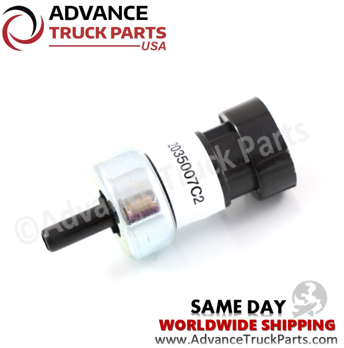 Advance Truck Parts USA branded studio view of the 2035007C2 parking brake light switch