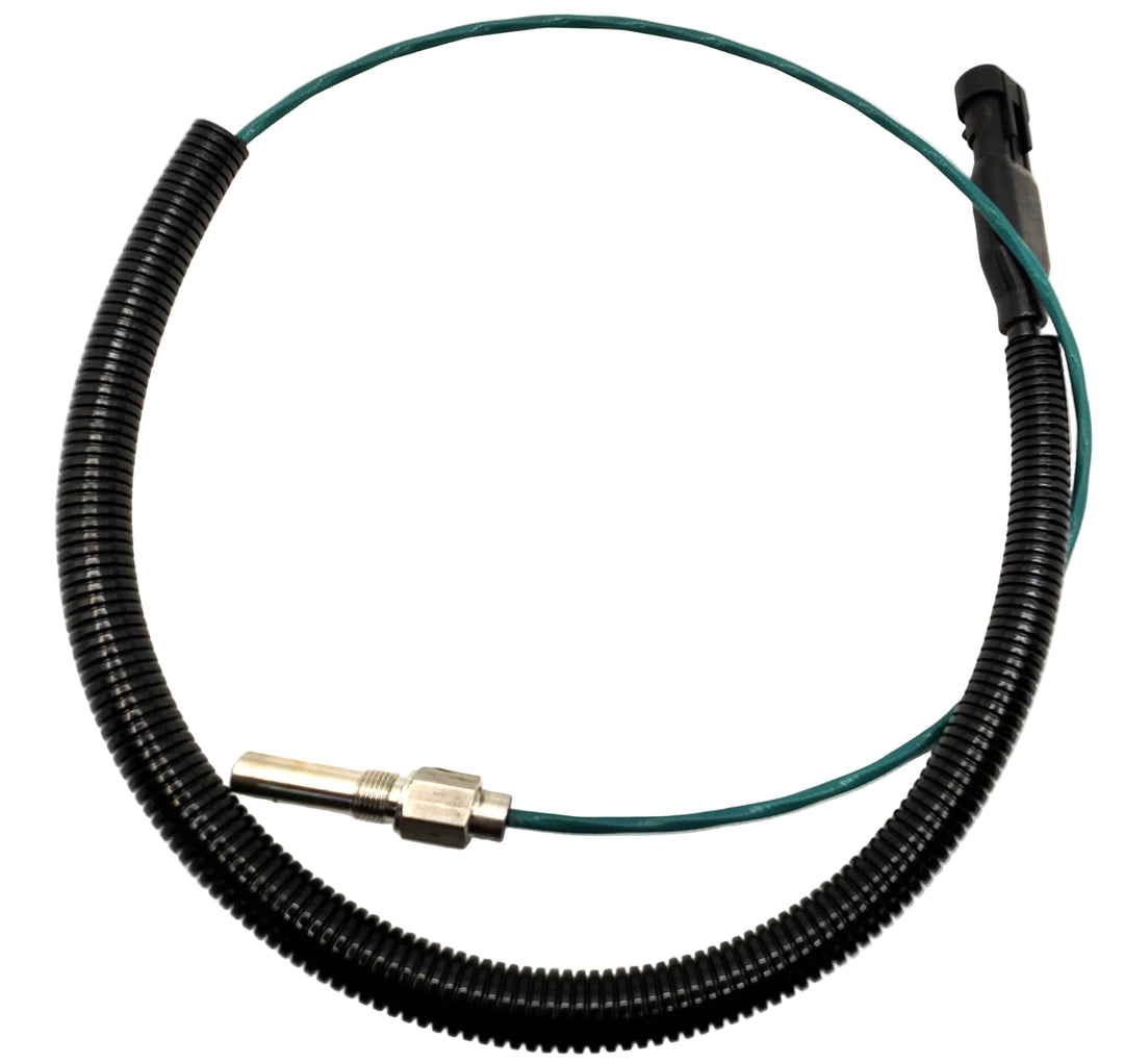 Advance Truck Parts USA 23526667 Detroit Diesel S60 turbocharger speed sensor assembly with wiring harness on a plain background
