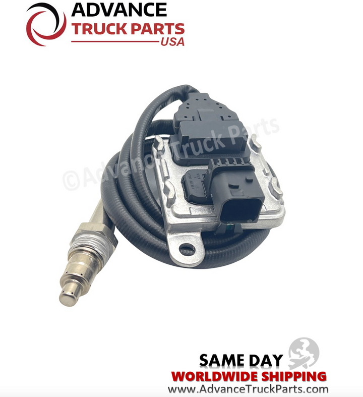 Advance Truck Parts USA branded studio full assembly view of the 2872946 Cummins downstream NOx sensor