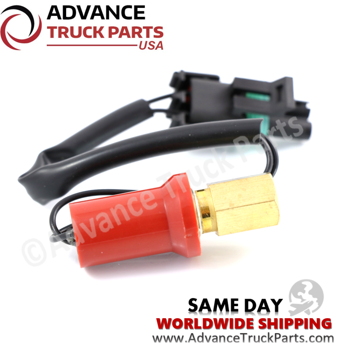 Advance Truck Parts USA branded studio side angle view displaying the complete wiring harness and switch components of the 3521729C1 model
