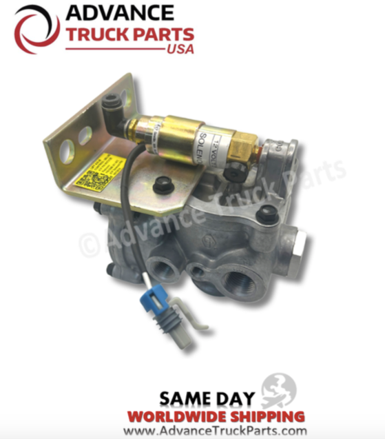 Advance Truck Parts USA branded studio perspective of the 5040-211-01C lift axle valve assembly