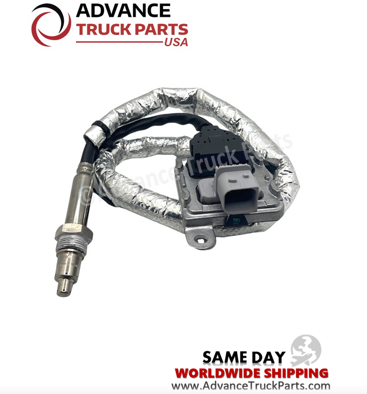 Advance Truck Parts USA branded studio full assembly view of the 7099784C1 International NOx sensor