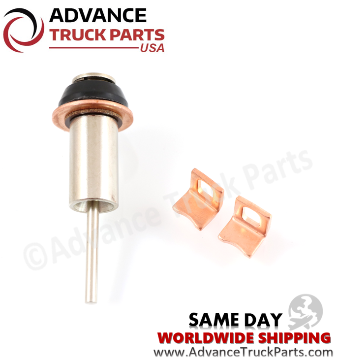Advance Truck Parts USA Denso starter solenoid repair kit straight contact with plunger and copper contacts