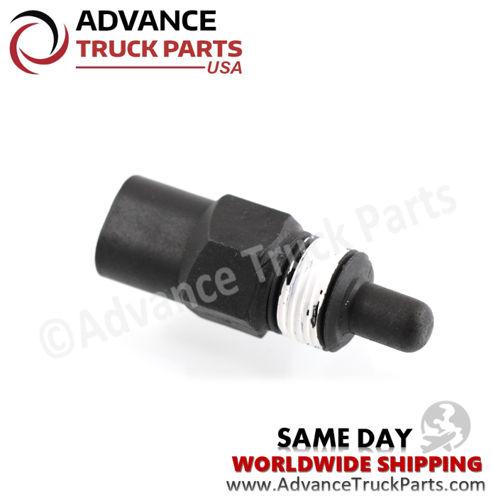 Advance Truck Parts USA branded studio angled view of the intake air temperature sensor for heavy-duty trucks