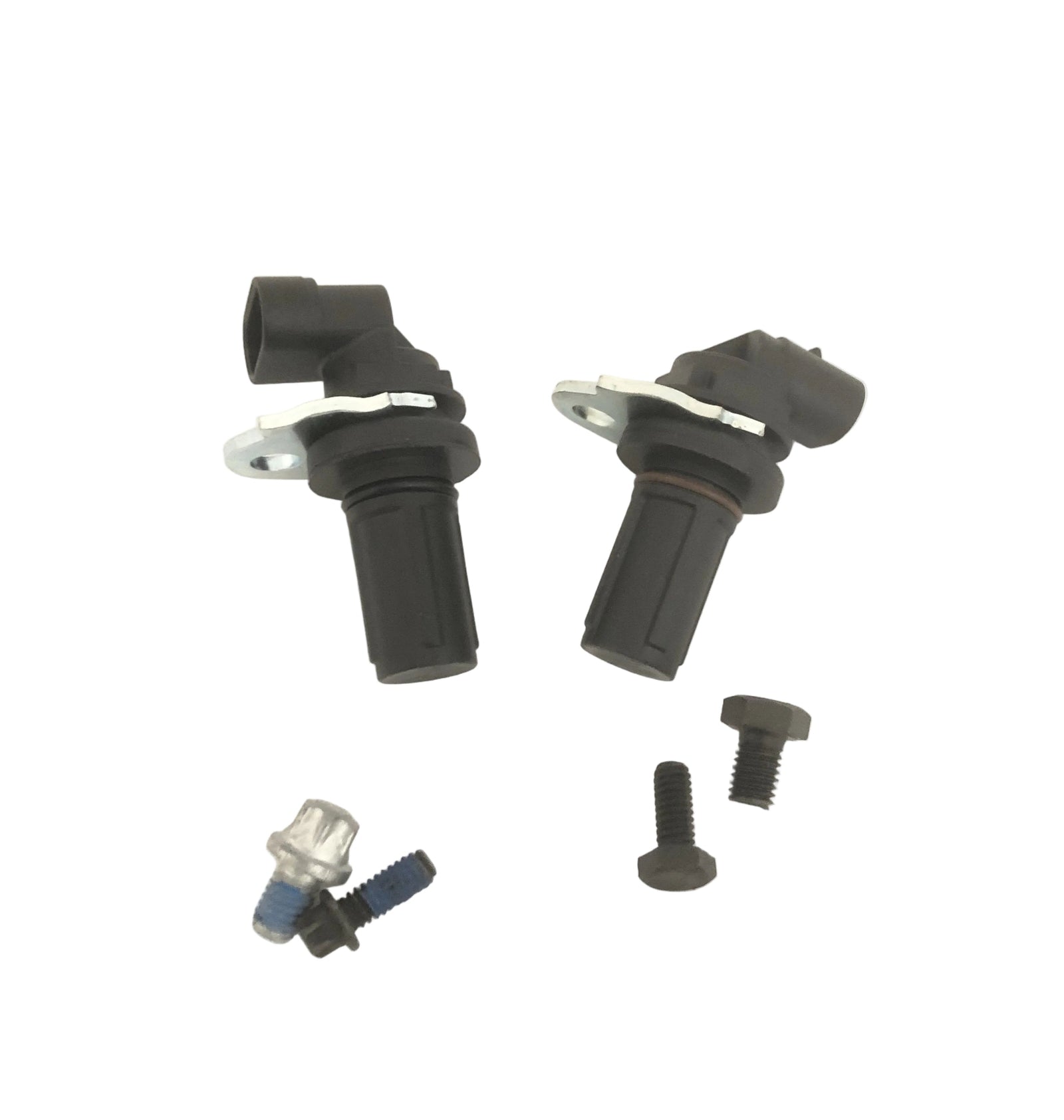 Advance Truck Parts USA Eaton Fuller speed sensor kit components including sensors and mounting hardware bolts on a plain background