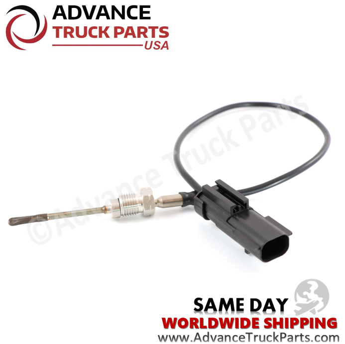 Advance Truck Parts USA branded studio full assembly view of the exhaust gas temperature sensor
