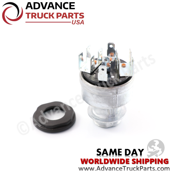 Advance Truck Parts USA 11-terminal blade ignition switch unit for Freightliner commercial trucks