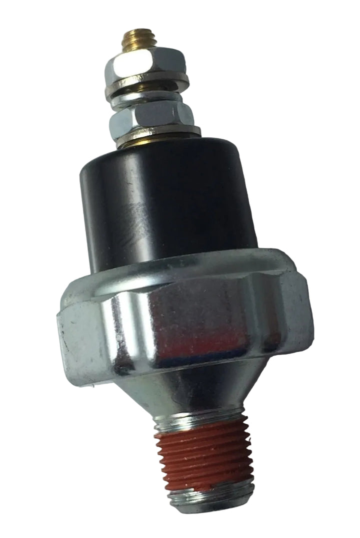Advance Truck Parts USA oil pressure switch with hexagonal body and threaded stud connector on a plain white background