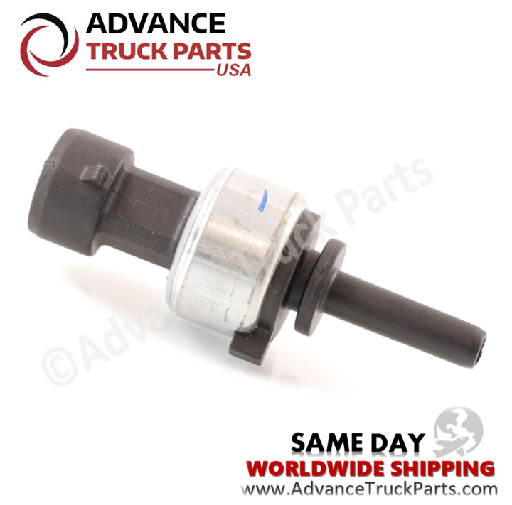 Advance Truck Parts USA branded studio horizontal profile of the air pressure switch assembly