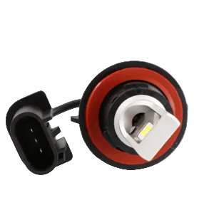 Advance Truck Parts USA H13 HL fan-less LED headlight bulb showing a front-angle perspective of the LED diode face and base seal