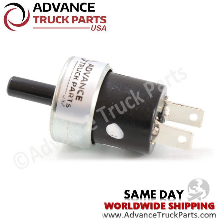 Advance Truck Parts USA branded studio horizontal view of the pressure switch