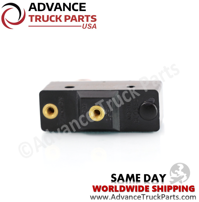 Advance Truck Parts USA branded studio view showing the screw terminals of the P1218 Jake Brake micro-switch