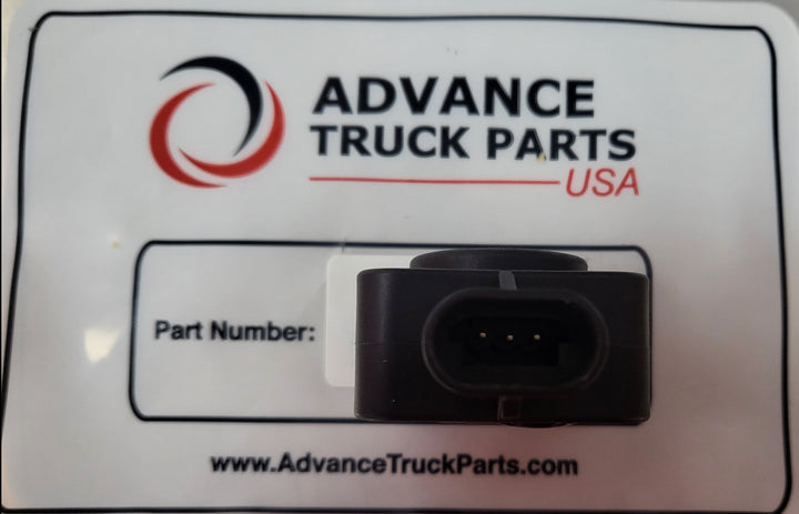 Advance Truck Parts USA throttle position sensor showing the 3-pin blade terminal connector