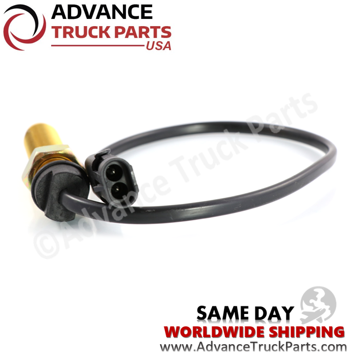 Advance Truck Parts USA speedometer sensor showing an angled studio perspective of the wiring loom and connector 