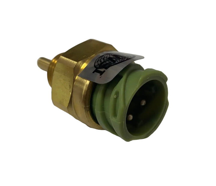 Advance Truck Parts USA temperature sensor highlighting the green connector housing and internal connector pins 