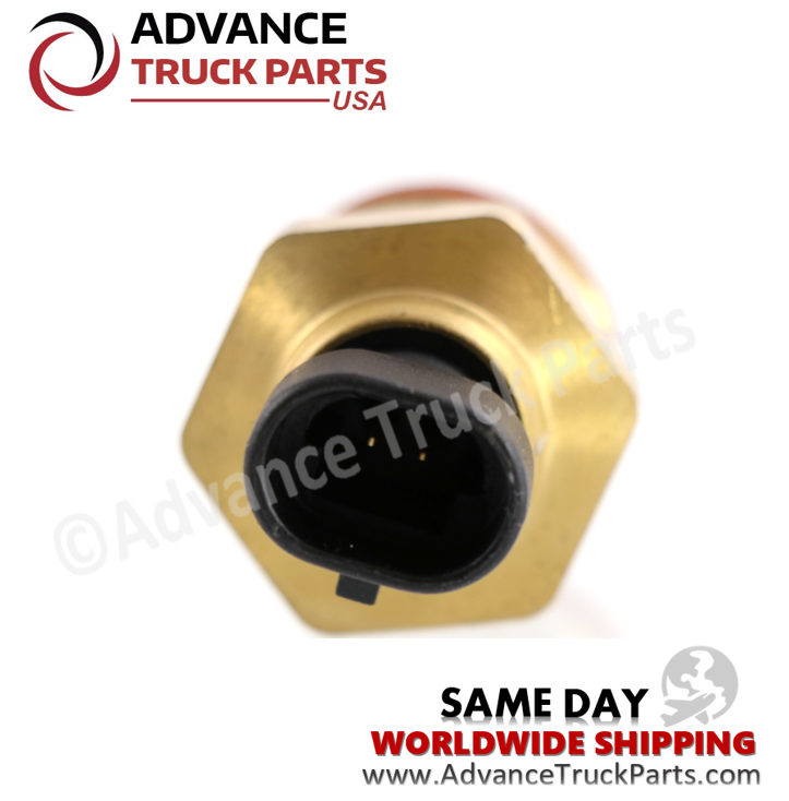 Advance Truck Parts USA branded studio close-up view displaying the internal electrical terminal pins inside the black connector housing
