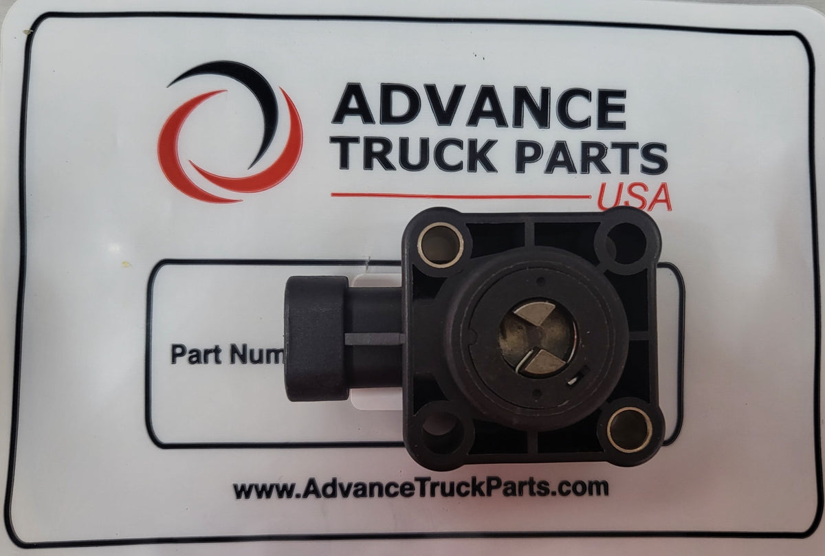 Advance Truck Parts USA branded studio view of the throttle position sensor front mounting face