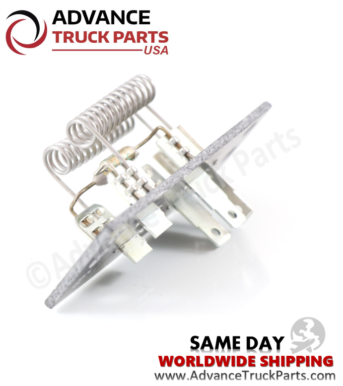 Advance Truck Parts USA Volvo truck resistor displaying a macro view of the dual coil configuration