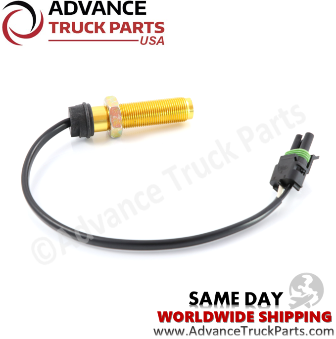 Advance Truck Parts USA branded studio full assembly view of the premium Volvo speed sensor kit
