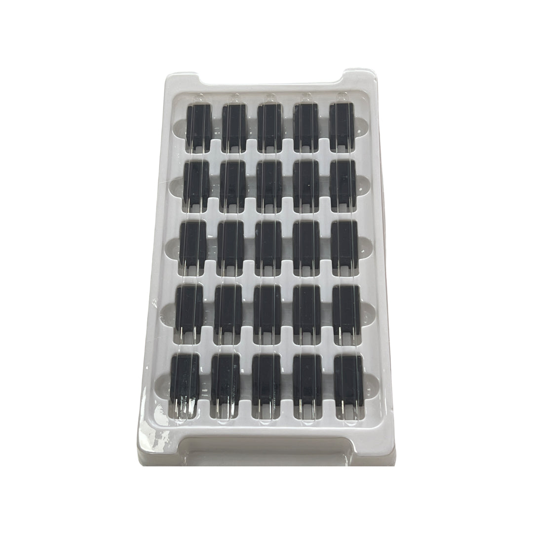 25 pack Song Chuan studio overview showcasing multiple automotive micro relays organized inside a protective manufacturing tray package